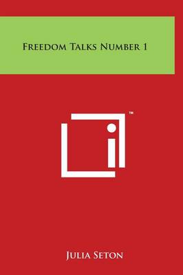 Book cover for Freedom Talks Number 1