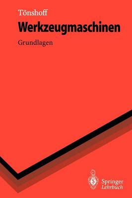 Book cover for Werkzeugmaschinen