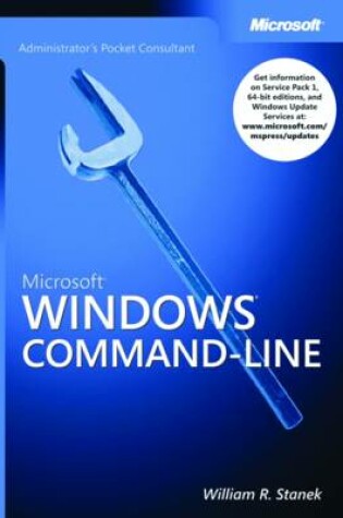 Cover of Microsoft Windows Command-line Administrators Pocket Consultant