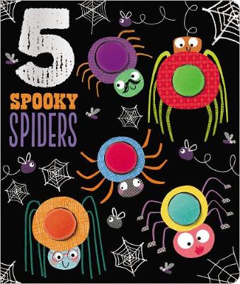 Book cover for 5 Spooky Spiders