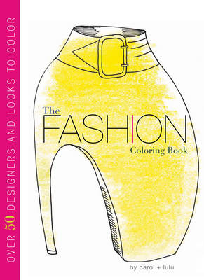 Book cover for Fashion Coloring Book