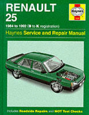 Cover of Renault 25 Service Repair Manual