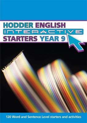 Book cover for Hodder English Interactive Starters for Year 9