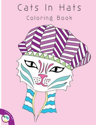 Book cover for Cats in Hats Coloring Book