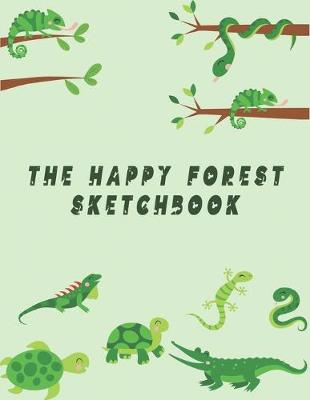 Book cover for The Happy Forest Sketchbook