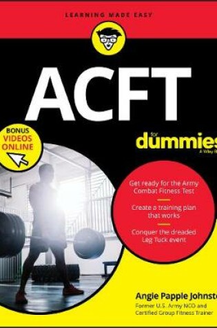 Cover of ACFT Army Combat Fitness Test For Dummies