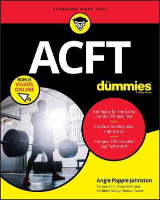 Book cover for ACFT Army Combat Fitness Test For Dummies