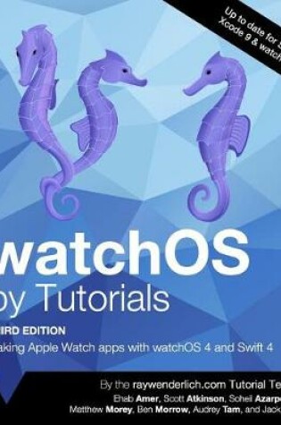 Cover of watchOS by Tutorials Third Edition