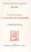 Cover of Etudes Platoniciennes