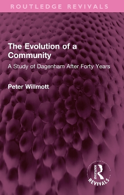 Book cover for The Evolution of a Community