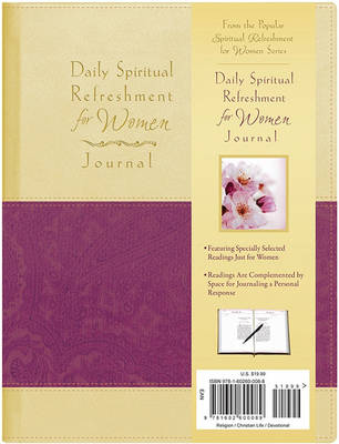 Cover of Daily Spiritual Refreshment for Women Journal
