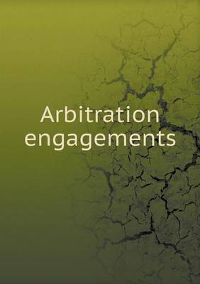 Book cover for Arbitration engagements