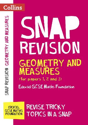 Cover of Geometry and Measures (for papers 1, 2 and 3): Edexcel GCSE 9-1 Maths Foundation