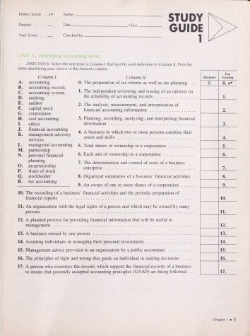 Book cover for Century 21 Advanced Course-Working Papers Ch