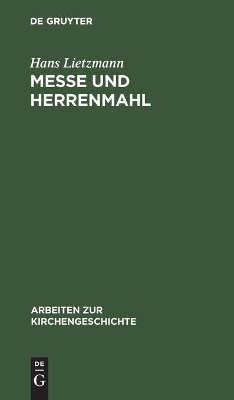 Book cover for Messe Und Herrenmahl