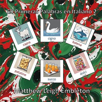 Book cover for 50 Primeras Palabras en Italiano 2