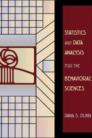Cover of Statistics and Data Analysis For Behavioral Sciences