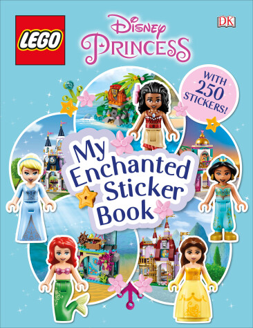 Book cover for LEGO Disney Princess My Enchanted Sticker Book