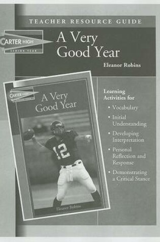 Cover of A Very Good Year Teacher Resource Guide