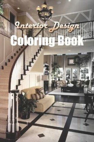 Cover of Interior Design Coloring Book