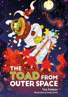 Book cover for The Toad from Outer Space