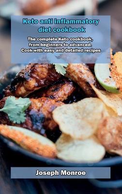 Book cover for Keto anti inflammatory diet cookbook