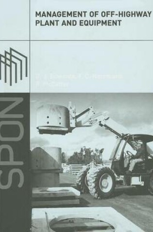 Cover of Management of Off-Highway Plant and Equipment