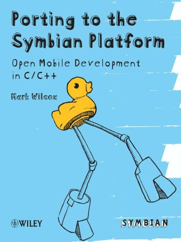 Book cover for Porting to the Symbian Platform