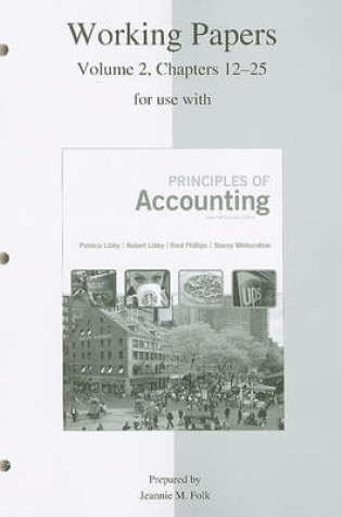 Cover of Principles of Accounting Working Papers, Volume 2