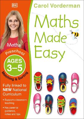 Book cover for Maths Made Easy: Matching & Sorting, Ages 3-5 (Preschool)
