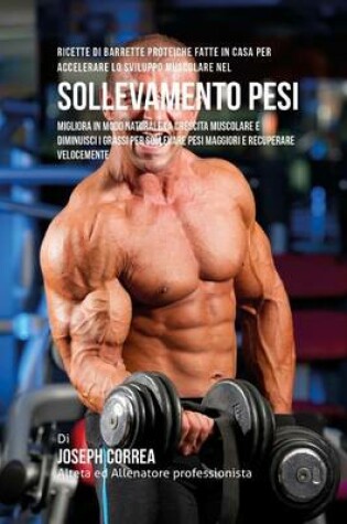 Cover of Ricette Di Barrette Proteiche Fatte In Casa Per Accelerare Lo Sviluppo Muscolare Nel Sollevamento Pesi