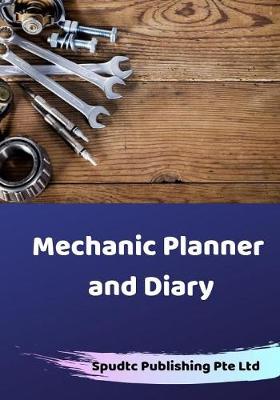 Book cover for Mechanic Planner and Diary