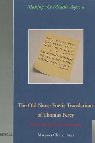 Cover of The Old Norse Poetic Translations of Thomas Percy