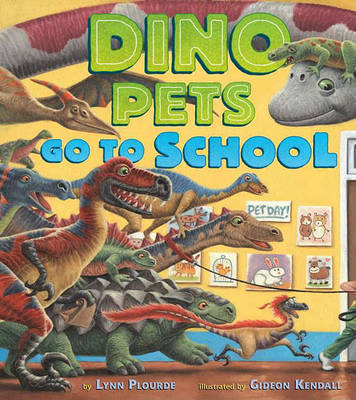 Book cover for Dino Pets Go to School