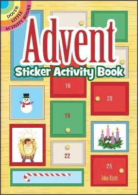 Book cover for Advent Sticker Activity Book