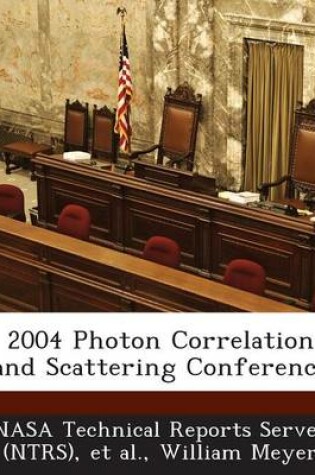 Cover of 2004 Photon Correlation and Scattering Conference