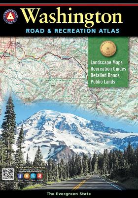 Book cover for Benchmark Washington Road & Recreation Atlas, 8th Edition