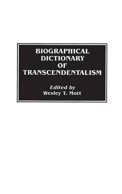 Book cover for Biographical Dictionary of Transcendentalism