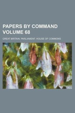 Cover of Papers by Command Volume 68