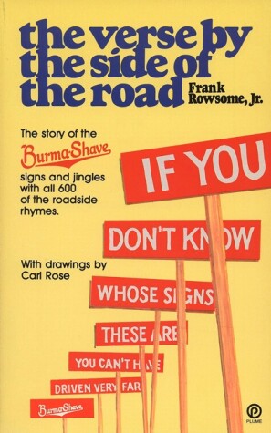 Book cover for Verse by the Side of the Road