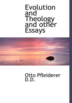 Book cover for Evolution and Theology and Other Essays