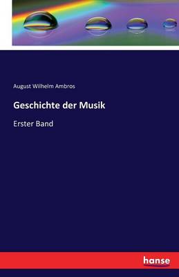 Book cover for Geschichte der Musik