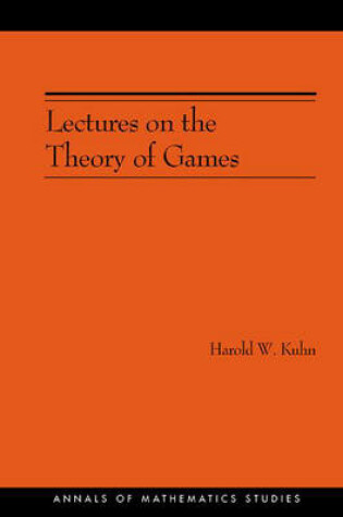 Cover of Lectures on the Theory of Games (AM-37)