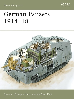 Book cover for German Panzers 1914-18