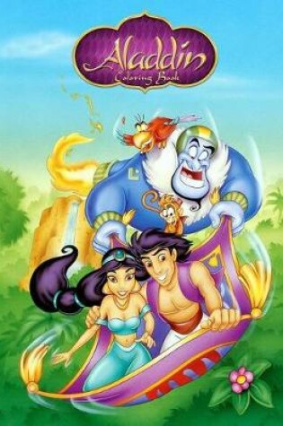 Cover of Aladdin Coloring Book