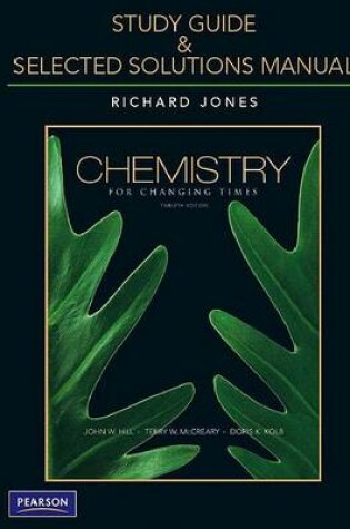 Cover of Study Guide for Chemistry for Changing Times