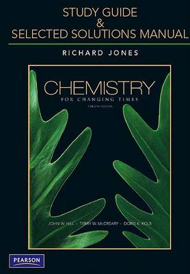 Book cover for Study Guide for Chemistry for Changing Times