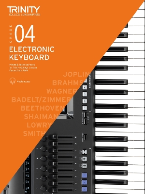 Book cover for Grade 4 Electronic Keyboard Exam Pieces 2019-2022