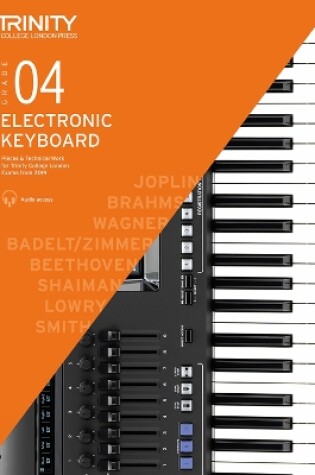Cover of Grade 4 Electronic Keyboard Exam Pieces 2019-2022