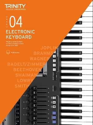 Book cover for Grade 4 Electronic Keyboard Exam Pieces 2019-2022